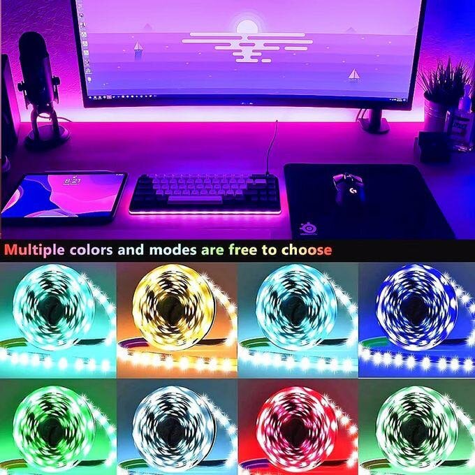 20 M Rgb LED Strip Lights USB