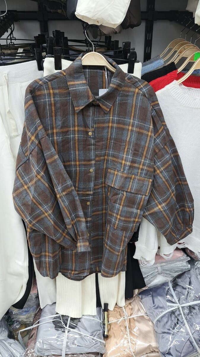 Рубашки оверсайс