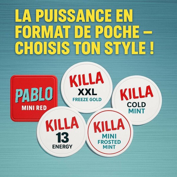 Snus sachet de nicotine