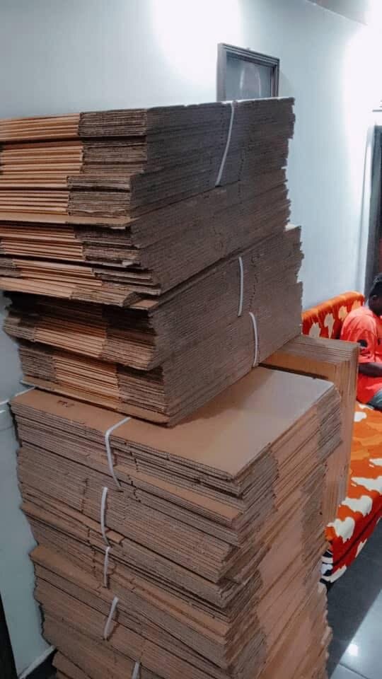 Cartons d'emballage robustes