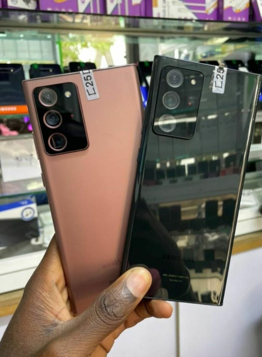 Smartphones modernes 5G