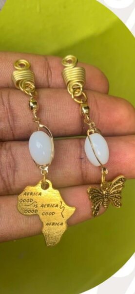 Bijoux de cheveux ethniques