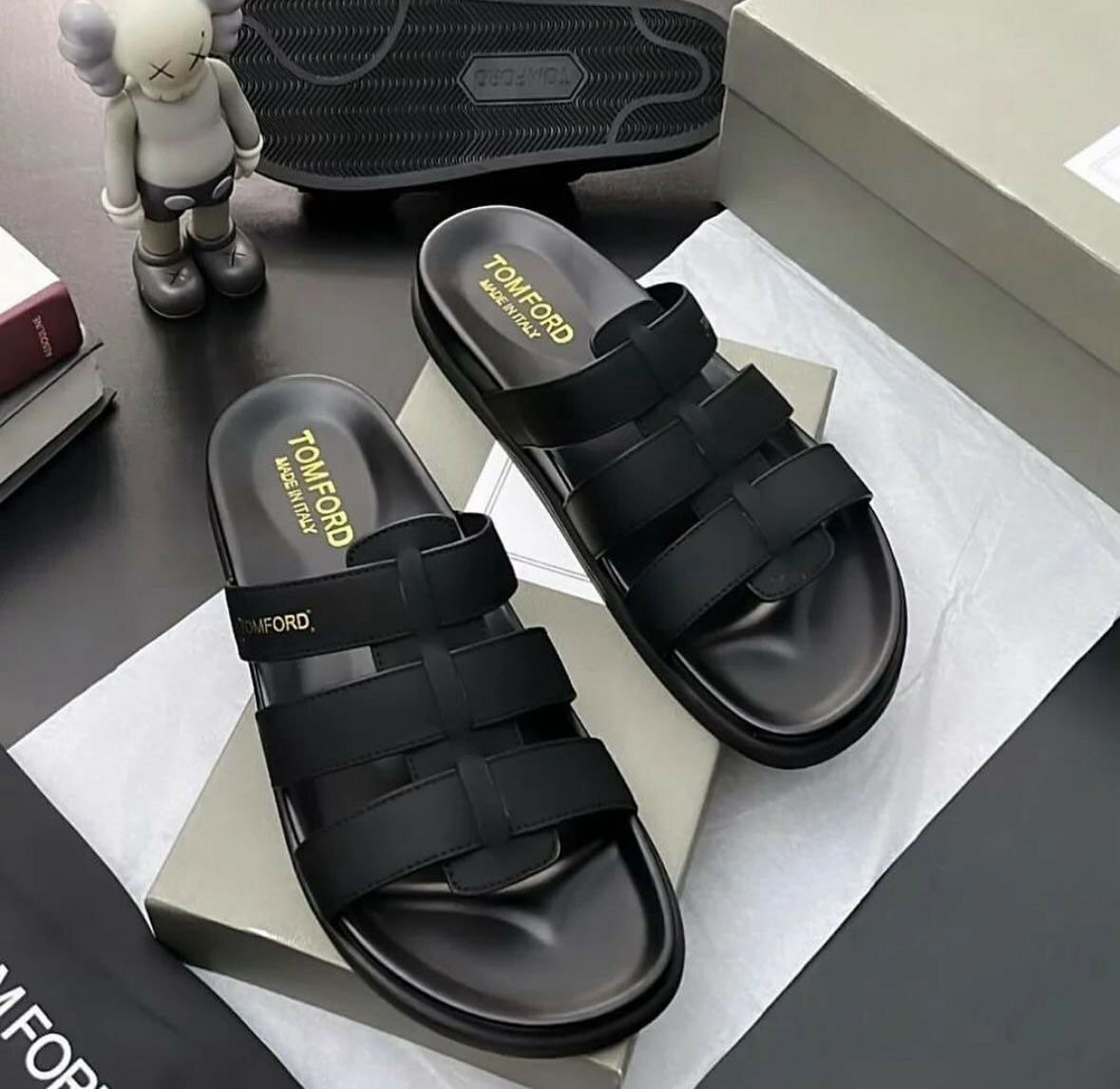 Sandales en cuir élégantes pour hommes