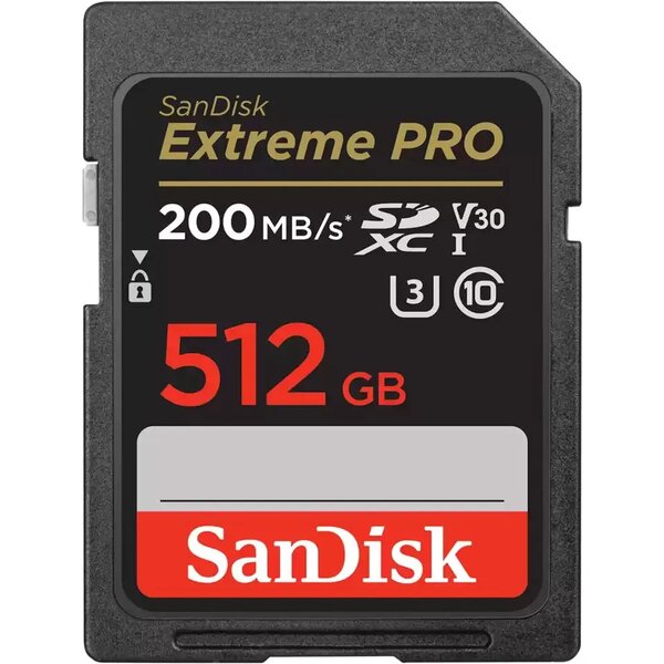 Carte SD SanDisk 512GB