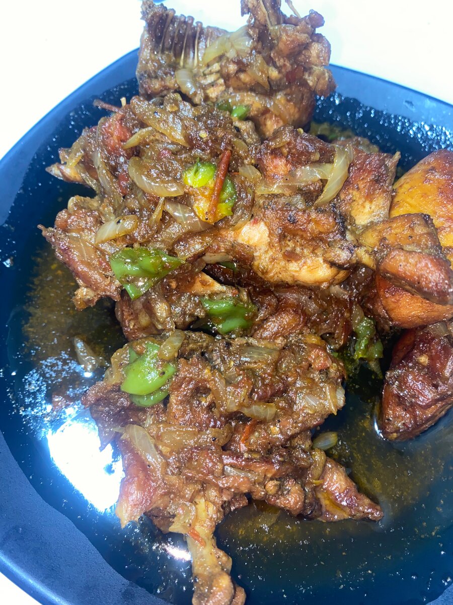 Poulet épicé savoureux