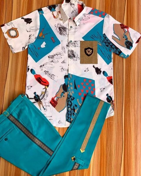 Men's outfit pattern