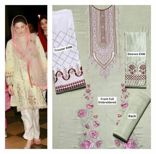 Organza 3 Peace Suit