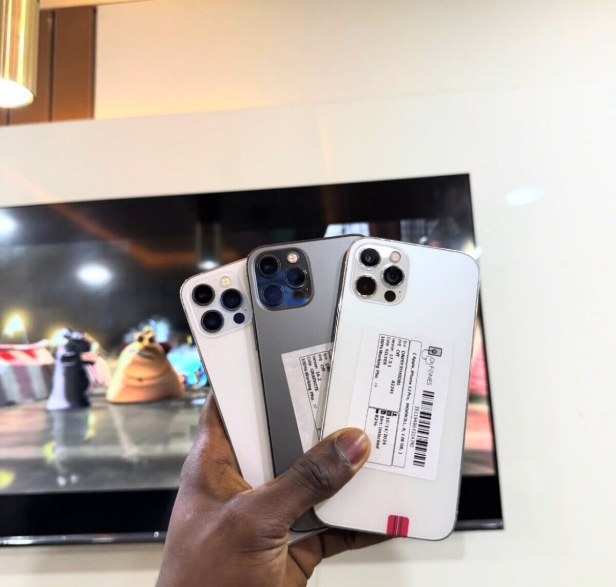 12 pro,128gig and 256gig