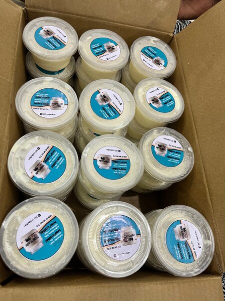 Lait et dêguê (ivoire caillé)