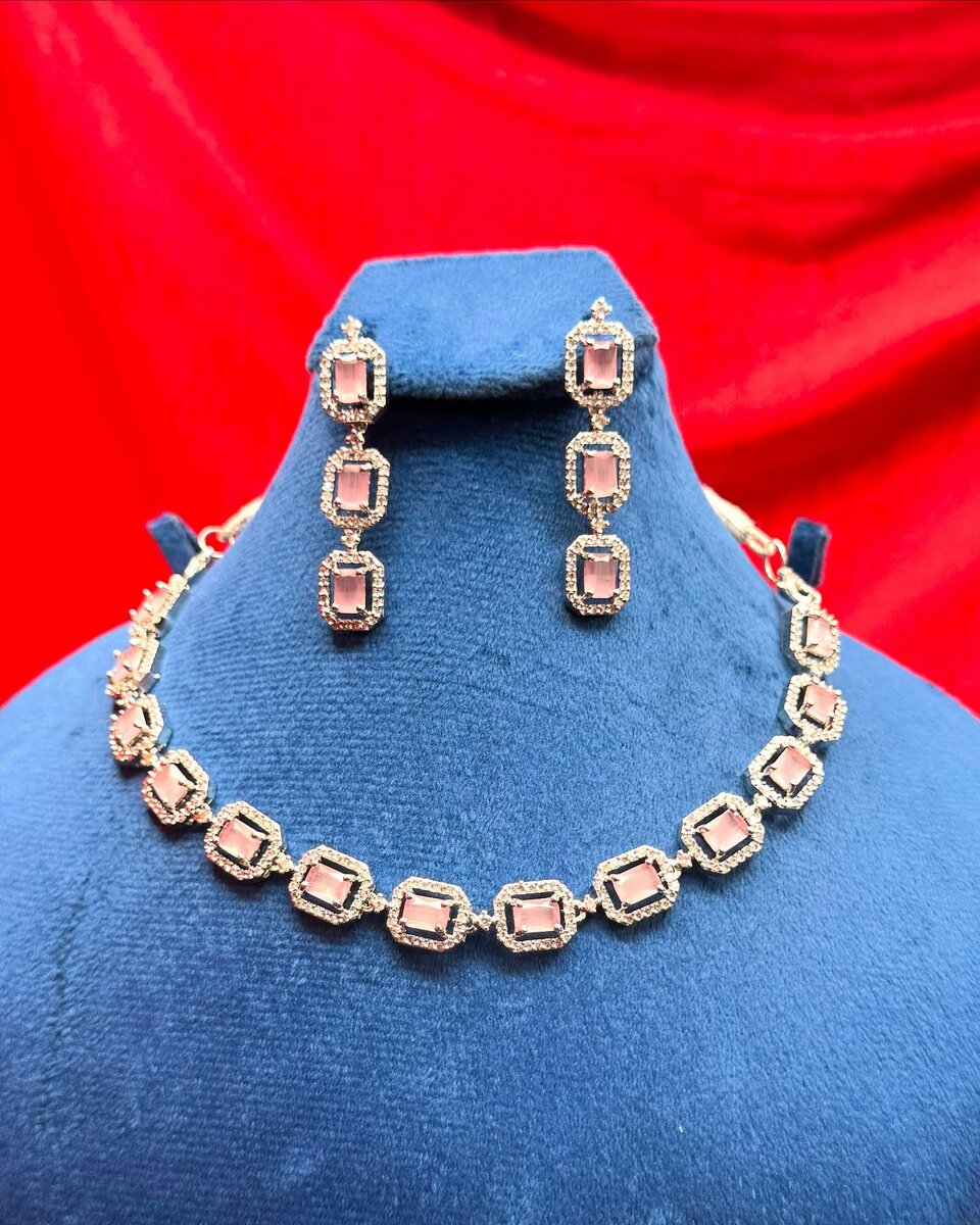 American Diamond 1 karat set