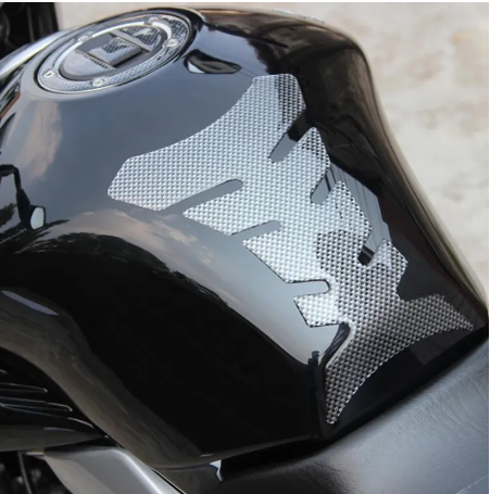 Carbon Fiber Tank Pad Tank Protector For Motorcycle Universal Fish Bone sticker
