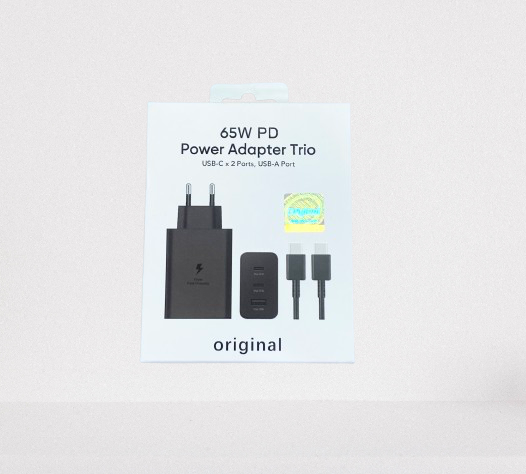 Chargeur Trio 65W PD USB
