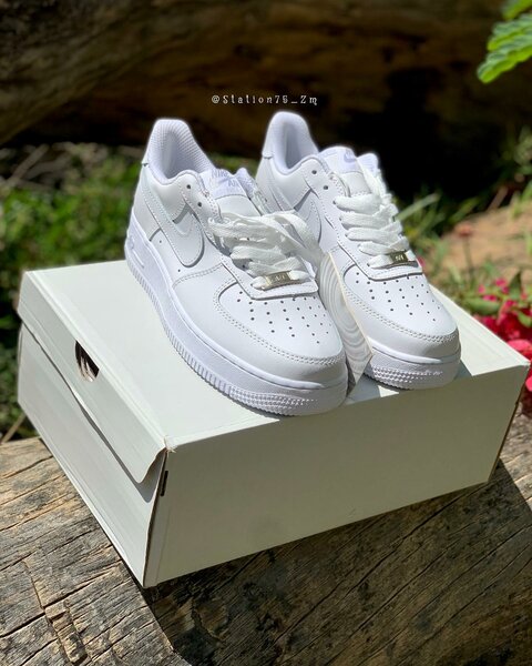 Triple White Airforce 1