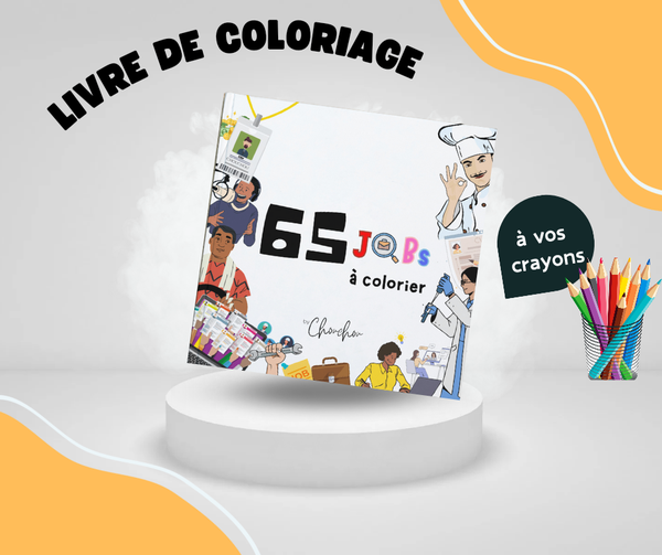 Livre de coloriage - Métiers