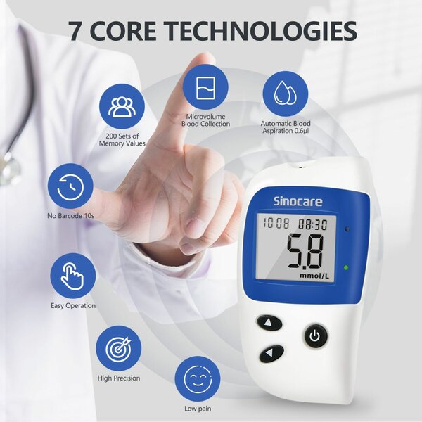 Sinocare Blood Glucose monitor