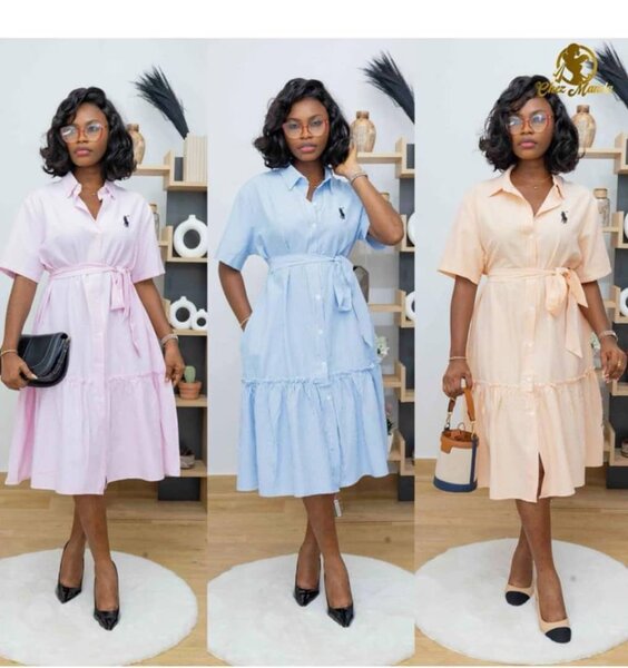 Robe chemise élégante