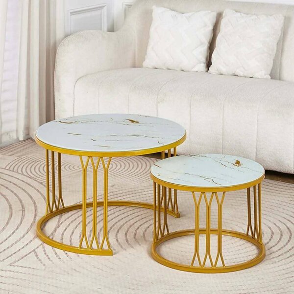 Tables basses rondes modernes
