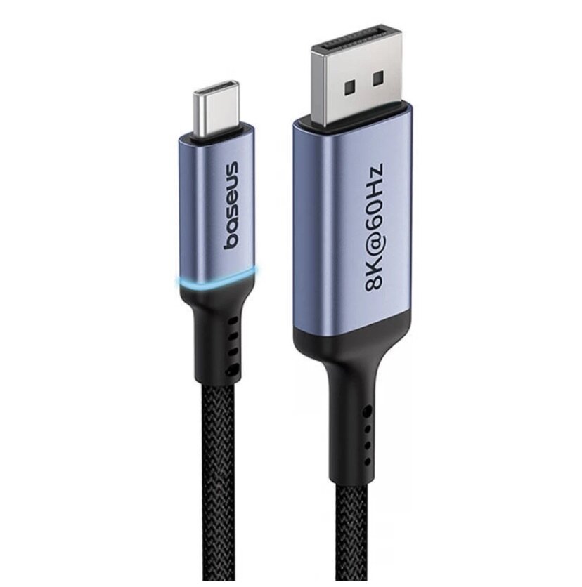 Câble Unidirectionnel USB-C Vers DisplayPort 1.4 8K 60 Hz Ha