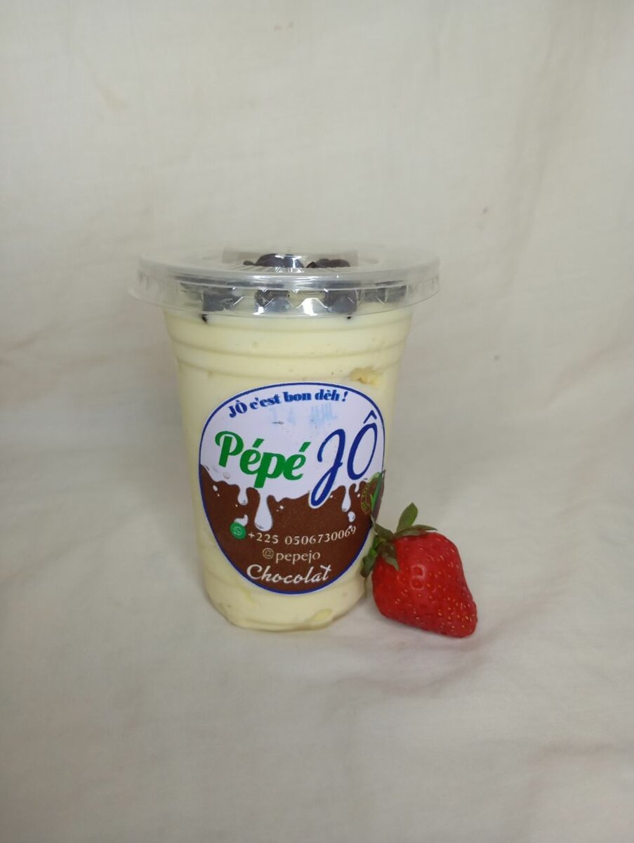 Yaourt au pépites de chocolat