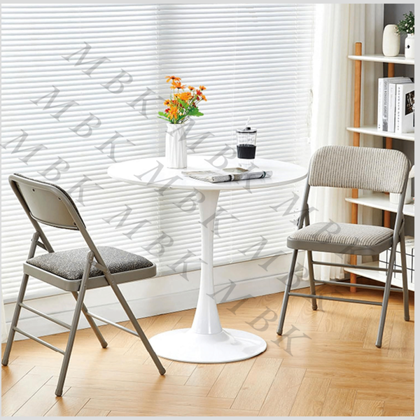 Chaises pliantes rembourrées