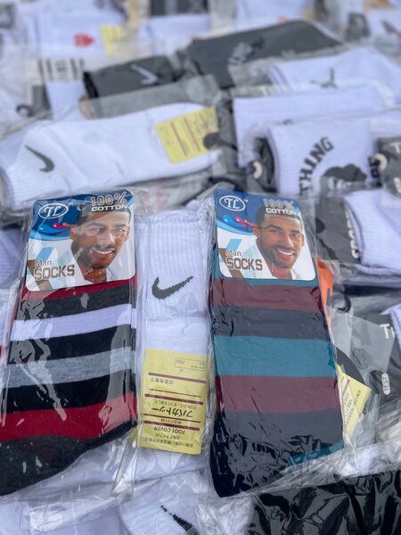 Chaussettes 100% coton