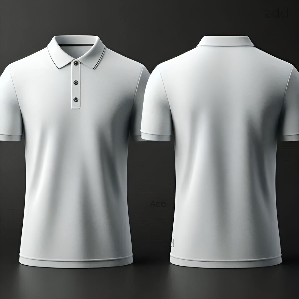 Polo Homme Blanc Classique