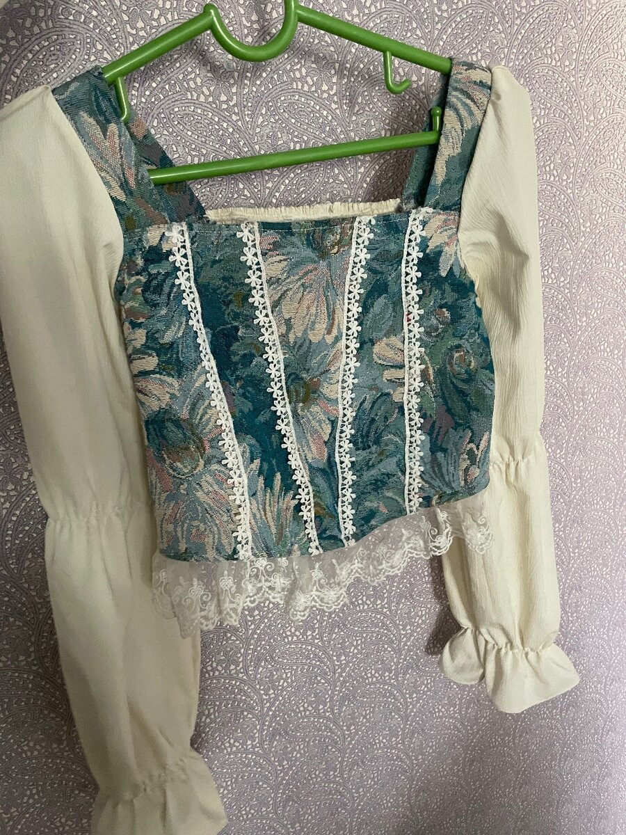 Тренч-блузка