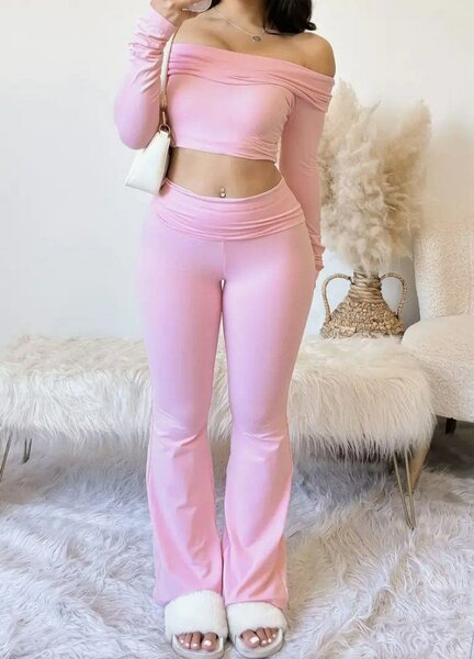 Ensemble rose chic femme