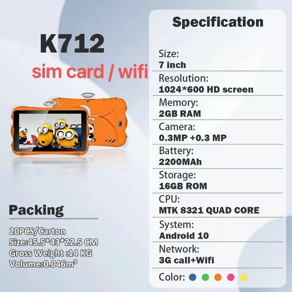 kids Educational tablet