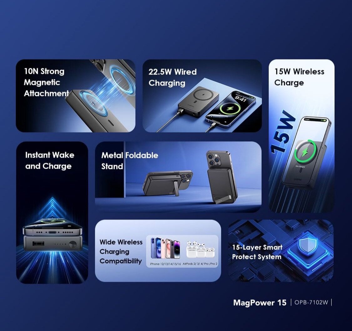 Chargeur MagSafe Oraimo 10000mAh