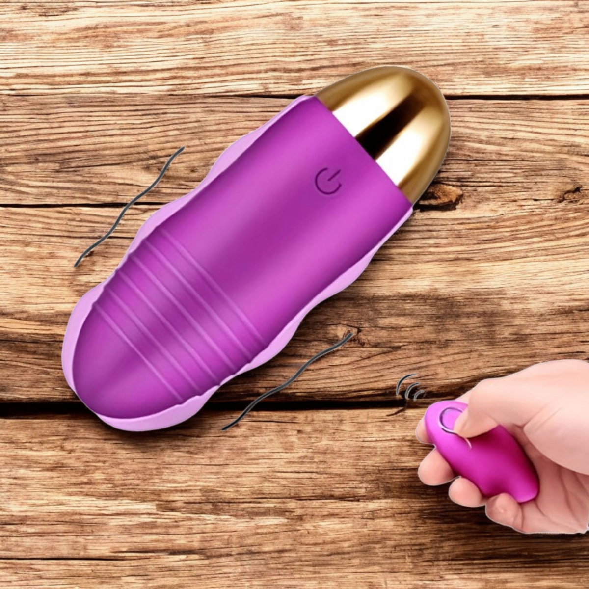 Œuf vibrant sans fil X08