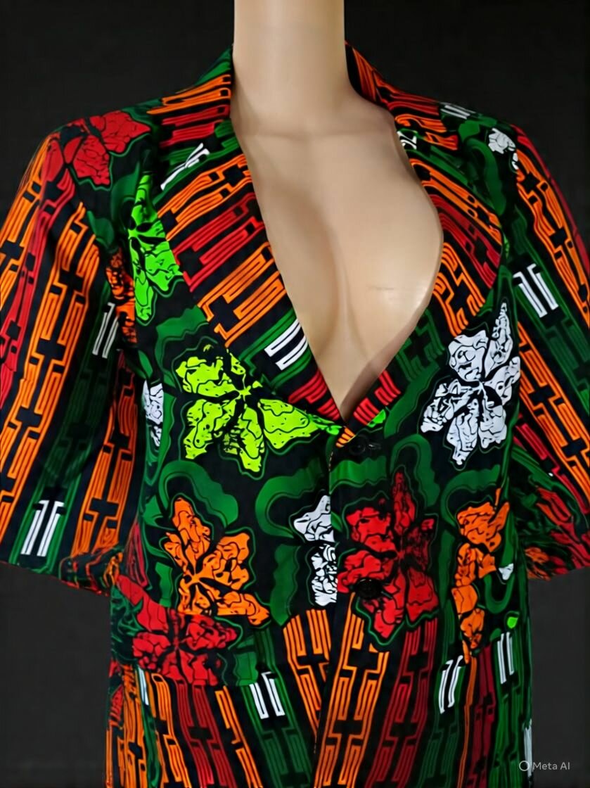 Veste colorée ethnique