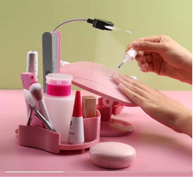 Kit de Manucure UV LED Rose