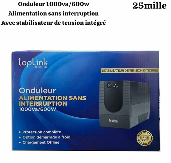 Onduleur TopLink 1000VA/600W
