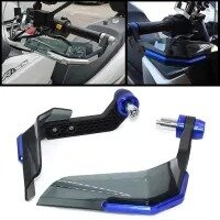 Motorcycle Aluminium Alloy + ABS Plastic Crystal Shade Hand Guard For 7/8 inches Handle Bars BLUE