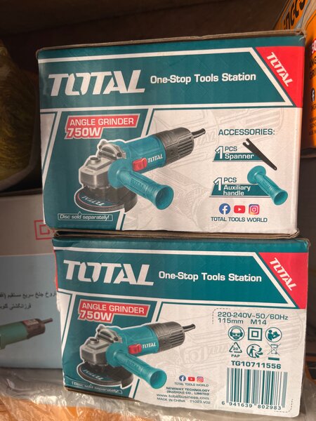 Meuleuse d’Angle TOTAL 750W