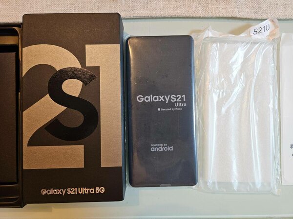 Galaxy S21 Ultra 5G 256gb in box 12 months warranty 5000mAh
