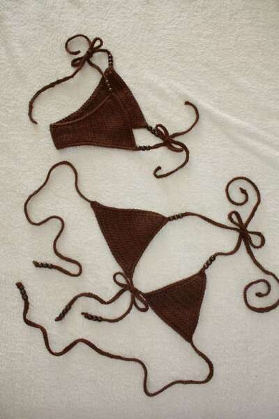 Bikini crochet fait main