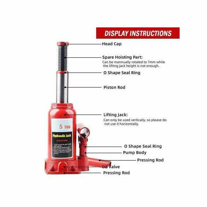 Cric hydraulique pour voiture