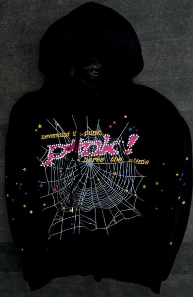 Pull à capuche "Web Punk"