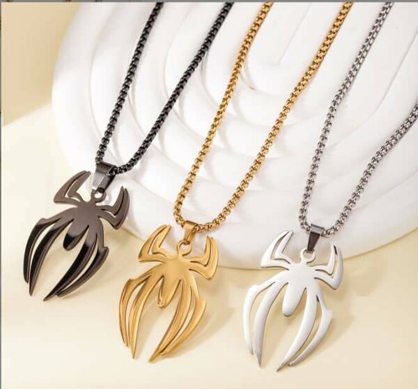 Spider Pendant Necklace