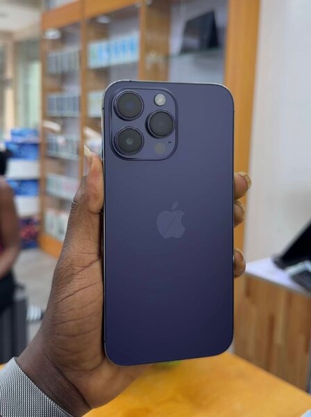 Certified used iPhone 14 Pro Max 128gig eSIM locked availabl