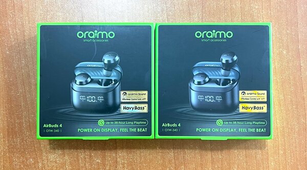 Oraimo Airbuds 4 ENC True Wireless Earbuds With Heavy Bass