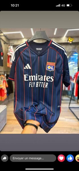 Maillot de Football Olympique Lyonnais