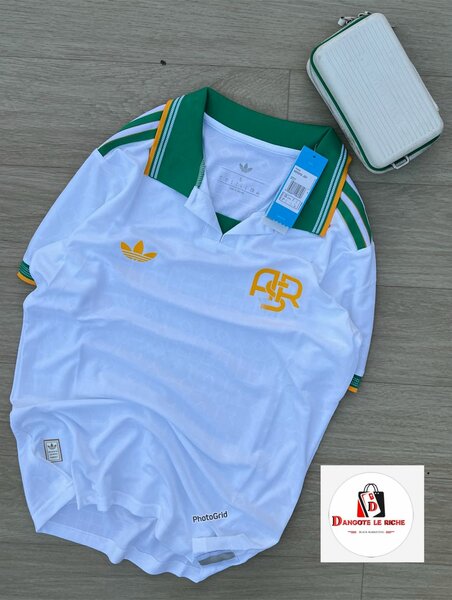 Maillot sportif blanc vert