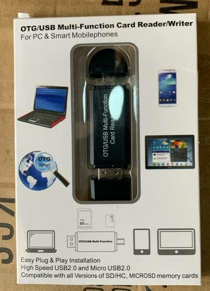 Multifunctional card reader