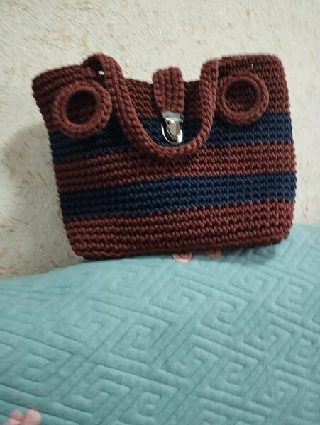 Вязанные сумки и рюкзаки ручной работы!