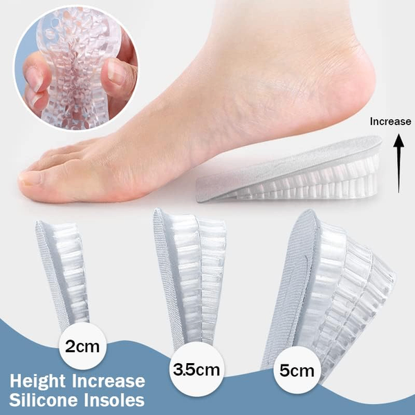 3-Layer Height Increase Gel Heel Pads