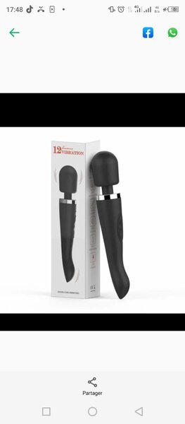 Masseur vibrant 12 vitesses