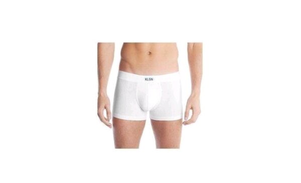 Boxer homme en coton blanc